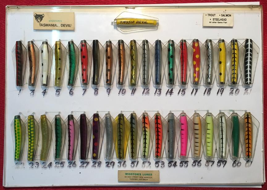 Tassie sales devil lures